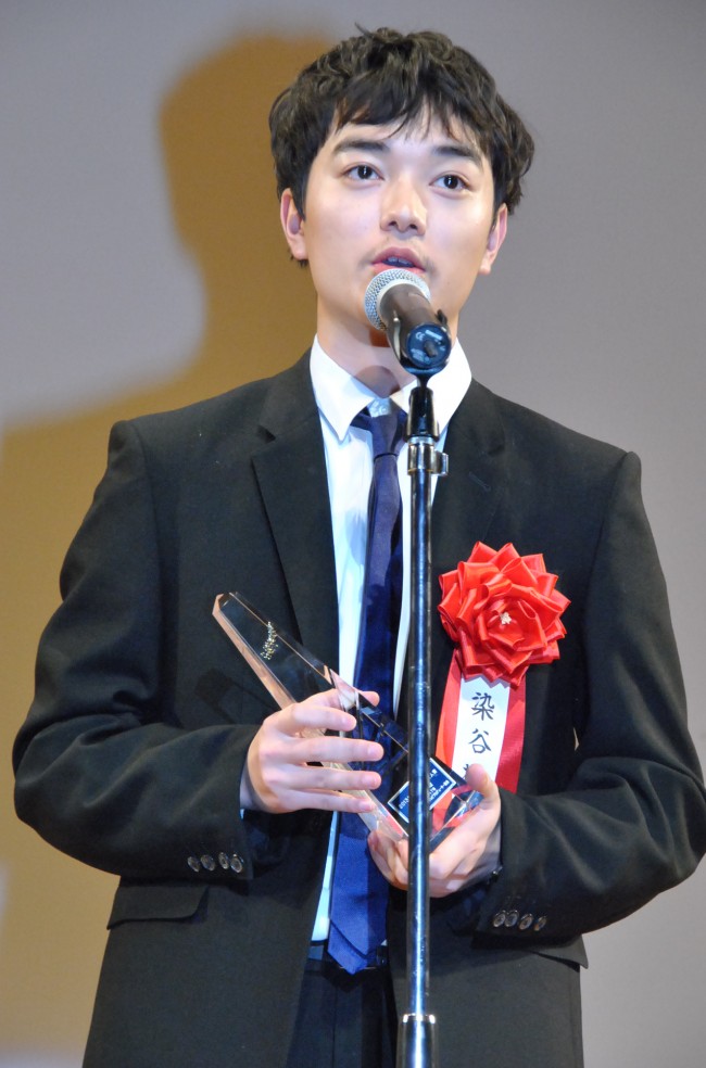 エランドール賞授賞式20130207、染谷将太