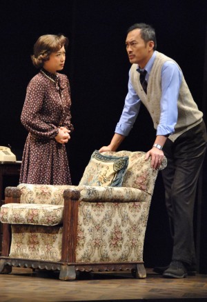 三谷幸喜演出舞台「ホロヴィッツとの対話」公開稽古、和久井映見、渡辺謙