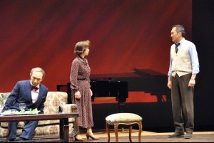 三谷幸喜演出舞台「ホロヴィッツとの対話」公開稽古、渡辺謙、和久井映見、段田安則