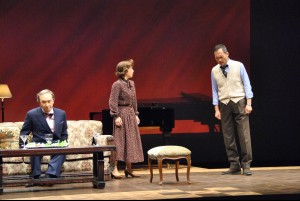 三谷幸喜演出舞台「ホロヴィッツとの対話」公開稽古、段田安則、和久井映見、渡辺謙