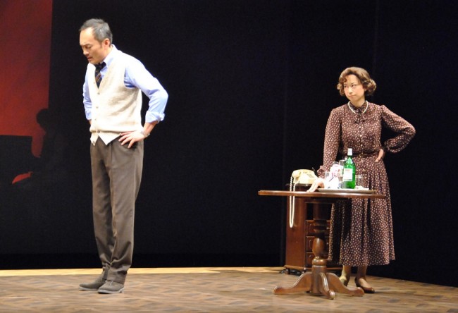 三谷幸喜演出舞台「ホロヴィッツとの対話」20130208、渡辺謙、和久井映見