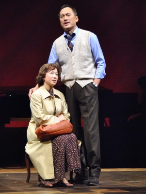 三谷幸喜演出舞台「ホロヴィッツとの対話」公開稽古、和久井映見、渡辺謙