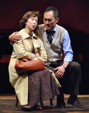 三谷幸喜演出舞台「ホロヴィッツとの対話」公開稽古、和久井映見、渡辺謙