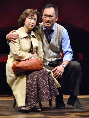 三谷幸喜演出舞台「ホロヴィッツとの対話」公開稽古、和久井映見、渡辺謙