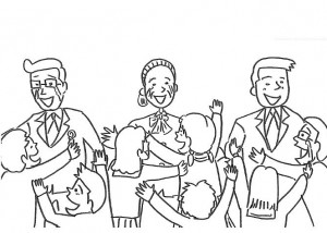 鉄拳のパラパラ漫画