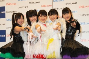 初のバレンタインイベントに抱負を語った、ももいろクローバーZ