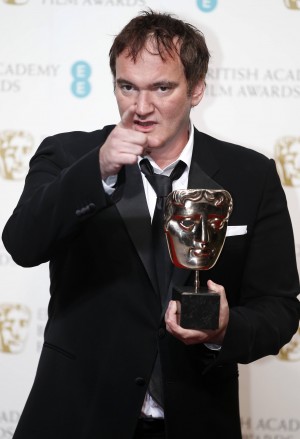＜2013英国アカデミー賞＞「ジャンゴ　繋がれざる者」でオリジナル脚本賞を受賞したクエンティン・タランティーノ