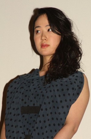 「舟を編む」完成披露試写会に登壇した黒木華