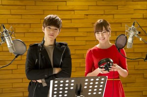 「美男＜イケメン＞バンド～キミに届けるピュアビート」のデュエットシーン