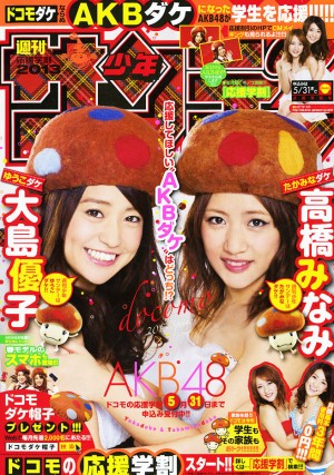 「週刊少年サンデー」裏・表紙