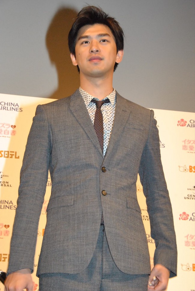 チェン・ボーリン、「イタズラな恋愛白書」PR来日記者会見20130222