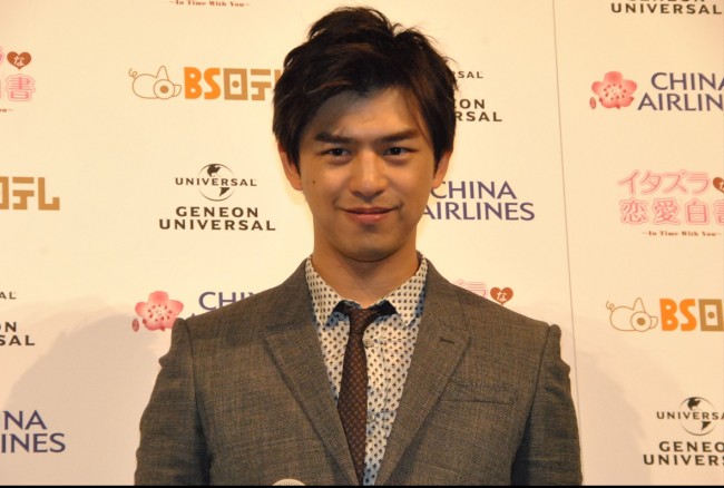 チェン・ボーリン、「イタズラな恋愛白書」PR来日記者会見20130222