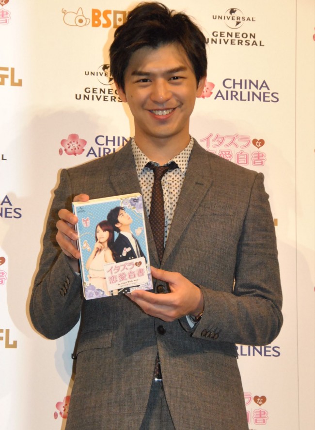 チェン・ボーリン、「イタズラな恋愛白書」PR来日記者会見20130222