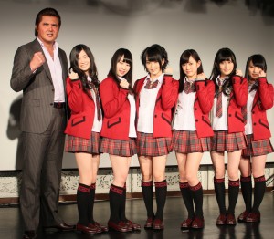 NMB48、Vシネの帝王・竹内力から芸能界の「てっぺん」を伝授