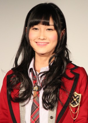 「てっぺんとったんで！完全版」完成披露試写会に出席したNMB48・矢倉楓子