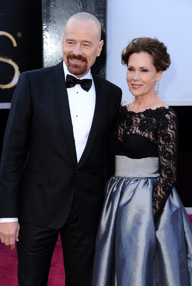 ［第85回アカデミー賞］レッドカーペット、Bryan Cranston、Robin Dearden（wife）