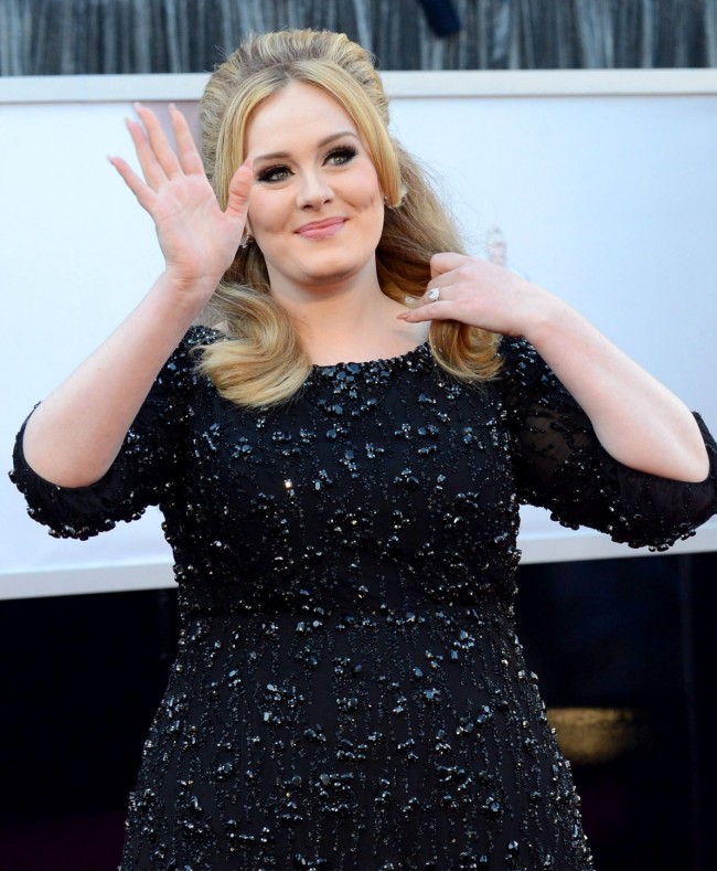［第85回アカデミー賞］レッドカーペット、Adele,アデル
