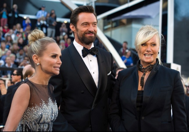 ［第85回アカデミー賞］レッドカーペット、クリスティン・チェノウェス Kristin Chenoweth、Hugh Jackman、ヒュー・ジャックマン、Deborra-Lee Furness、デボラ=リー・ファーネス