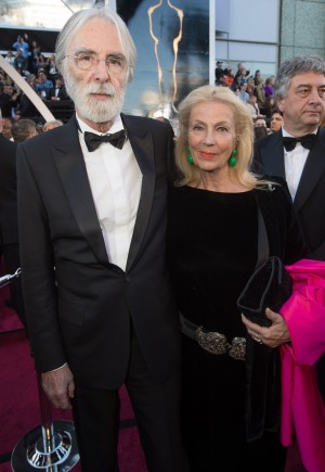 ミヒャエル・ハネケ（左）夫妻