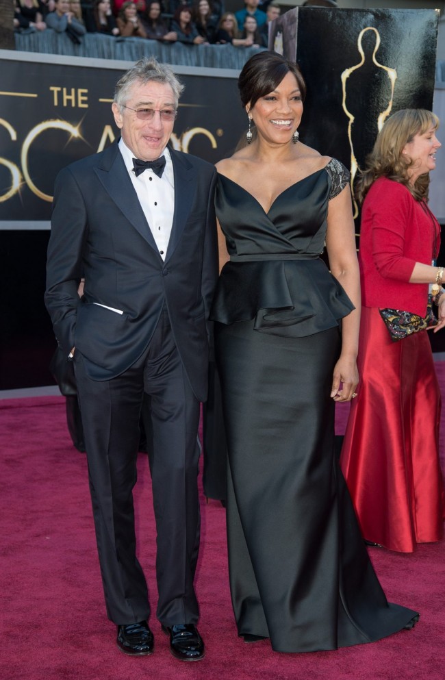 ［第85回アカデミー賞］レッドカーペット、Robert De Niro、ロバート・デ・ニーロ、Grace Hightower