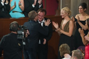 クリストフ・ヴァルツ（左）＆クエンティン・タランティーノ（右）