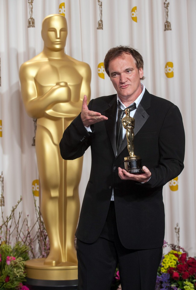 ［第85回アカデミー賞］プレスルーム　Quentin Tarantino　クエンティン・タランティーノ