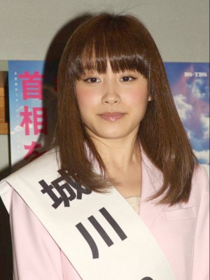 高橋愛主演、舞台「もしも国民が首相を選んだら」記者会見