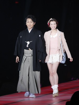 片岡愛之助、芹那、しまむら－Sorridere－／東京ガールズコレクション2013春夏