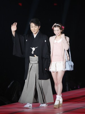 片岡愛之助、芹那、しまむら－Sorridere－／東京ガールズコレクション2013春夏