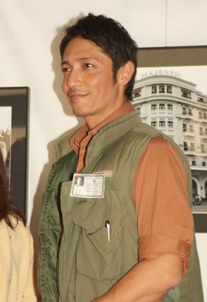 舞台「ホテル マジェスティック ～戦場カメラマン澤田教一 その人生と愛～」囲み取材