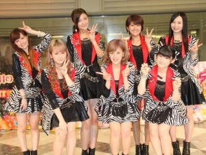 Berryz工房　「アジアン セレブレイション」新曲発表イベントの模様