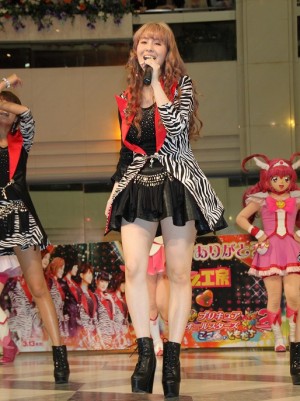 Berryz工房　「アジアン セレブレイション」新曲発表イベントの模様　菅谷梨沙子