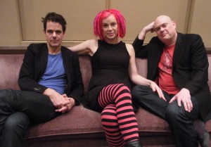 「クラウド　アトラス」三監督インタビュー（左からトム、ラナ、アンディ）