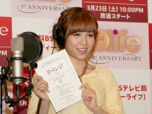 海外ドラマの声優に初挑戦した、河西智美