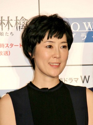 「ソドムの林檎～ロトを殺した娘たち」制作発表記者会見に登壇した、寺島しのぶ