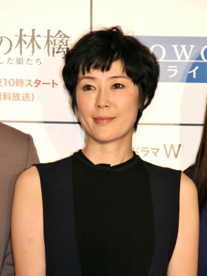 「ソドムの林檎～ロトを殺した娘たち」制作発表記者会見に登壇した、寺島しのぶ