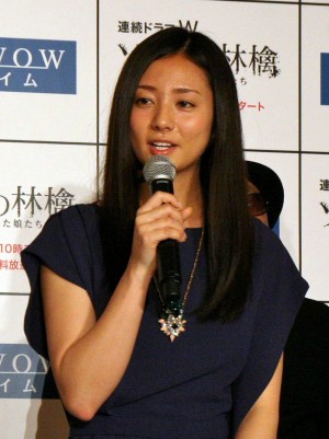 「ソドムの林檎～ロトを殺した娘たち」制作発表記者会見に登壇した、木村文乃