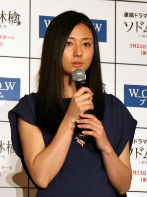 「ソドムの林檎～ロトを殺した娘たち」制作発表記者会見に登壇した、木村文乃
