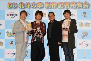 「アニメ・DD北斗の拳」制作記者発表会