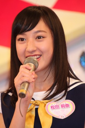 初のレギュラー冠番組「GO！オスカル！X21」の収録に参加した松田莉奈