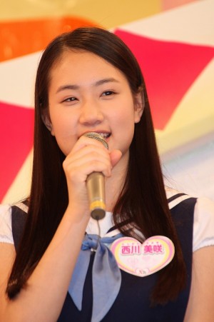 初のレギュラー冠番組「GO！オスカル！X21」の収録に参加した西川美咲