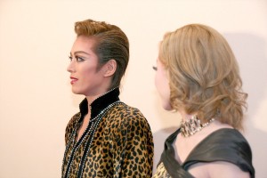 蘭寿とむ、蘭乃はな／宝塚歌劇団花組、東京宝塚劇場公演「オーシャンズ11」囲み取材の様子