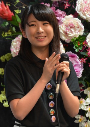 ハロプロショッププレオープンに来店した福田花音