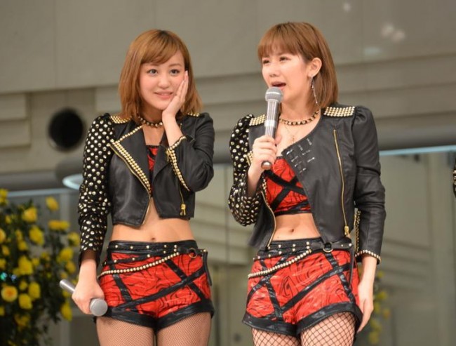 念願の日本武道館ライブが決定した℃ーute 　新曲『Crazy 完全な大人』発売イベント