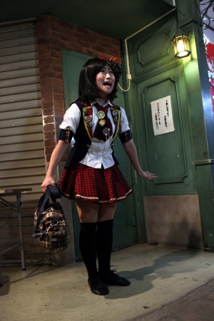 キンタロー。が総選挙出馬へ直談判　AKB劇場にゲリラ訪問