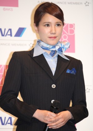 ANAとの共同プロジェクトイベントに参加した、鈴木まりや