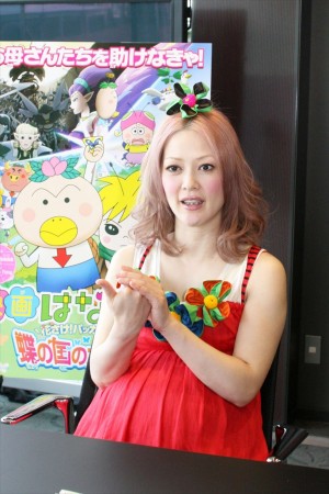 「映画はなかっぱ　花さけ！パッカ～ン♪　蝶の国の大冒険」松嶋尚美インタビュー