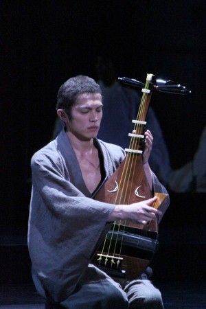 舞台『耳なし芳一』公開稽古の様子