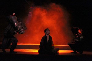 舞台『耳なし芳一』公開稽古の様子