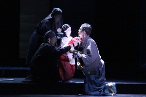 舞台『耳なし芳一』公開稽古の様子